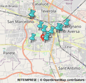 Mappa Via Mancone, 81031 Aversa CE, Italia (1.37727)