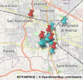 Mappa Via Mancone, 81031 Aversa CE, Italia (1.16143)