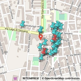 Mappa Via Emilio Saba, 70014 Conversano BA, Italia (0.1)