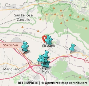 Mappa Via Pietro Ravelli, 80033 Cicciano NA, Italia (3.84462)