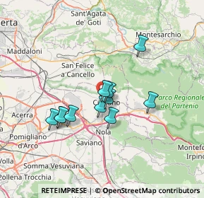 Mappa Via Pietro Ravelli, 80033 Cicciano NA, Italia (5.75091)