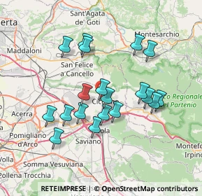 Mappa Via Pietro Ravelli, 80033 Cicciano NA, Italia (6.95684)