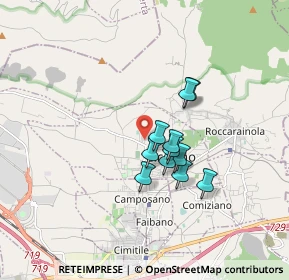 Mappa Via Pietro Ravelli, 80033 Cicciano NA, Italia (1.29273)