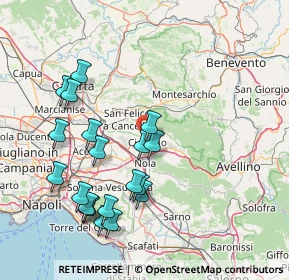 Mappa Via Pietro Ravelli, 80033 Cicciano NA, Italia (17.805)