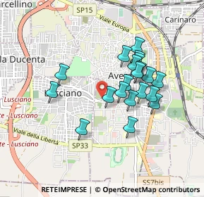 Mappa Via Publio Virgilio Marone, 81031 Aversa CE, Italia (0.7985)