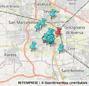 Mappa Via Publio Virgilio Marone, 81031 Aversa CE, Italia (1.015)