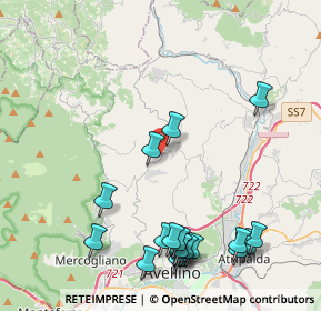 Mappa Area P.I.P., 83010 Grottolella AV, Italia (5.49895)