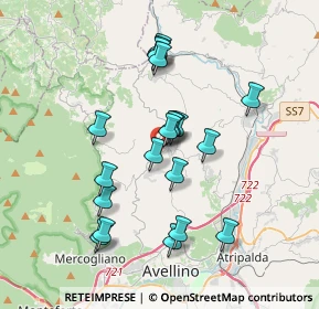 Mappa Area P.I.P., 83010 Grottolella AV, Italia (3.5345)