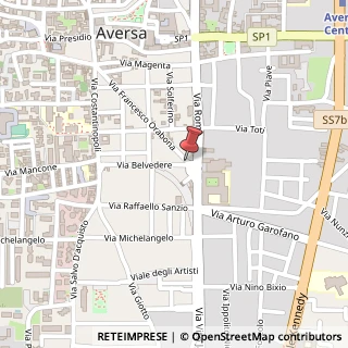 Mappa Via Belvedere, 9, 81031 Aversa, Caserta (Campania)