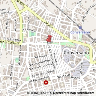 Mappa Piazza della Resistenza, 2, 70014 Conversano, Bari (Puglia)