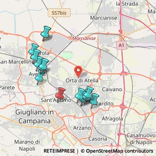 Mappa Via della Canapa, 81030 Orta di Atella CE, Italia (4.40267)