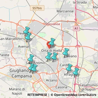 Mappa Via della Canapa, 81030 Orta di Atella CE, Italia (4.29364)