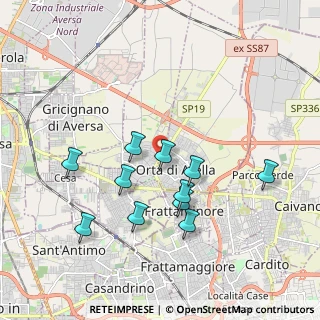 Mappa Via della Canapa, 81030 Orta di Atella CE, Italia (1.92091)