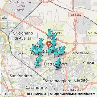 Mappa Via della Canapa, 81030 Orta di Atella CE, Italia (1.32778)