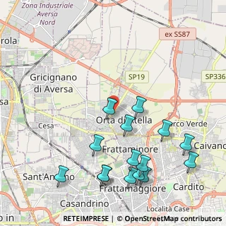 Mappa Via della Canapa, 81030 Orta di Atella CE, Italia (2.59733)
