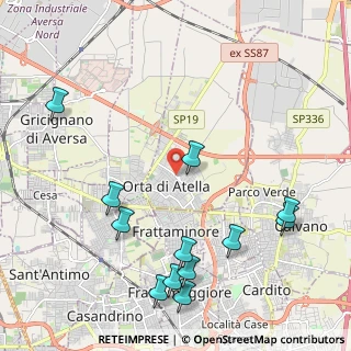 Mappa Via Giuseppe Marullo, 81030 Orta di Atella CE, Italia (2.77333)