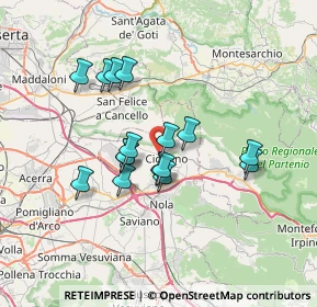 Mappa Via Magnotti, 80033 Cicciano NA, Italia (6.10938)