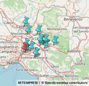 Mappa Via Magnotti, 80033 Cicciano NA, Italia (10.73286)