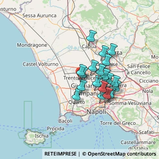 Mappa Via Eraldo Griffo, 81030 Parete CE, Italia (11.6065)