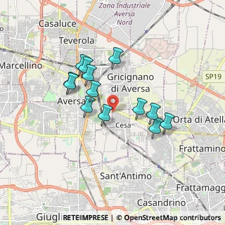 Mappa CAP, 81030 Cesa CE, Italia (1.61231)