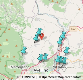 Mappa 83010 Grottolella AV, Italia (4.20833)