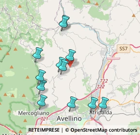 Mappa 83010 Grottolella AV, Italia (4.15083)