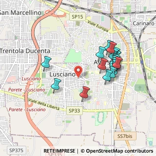 Mappa Via Caduti in Guerra, 81030 Lusciano CE, Italia (0.9775)