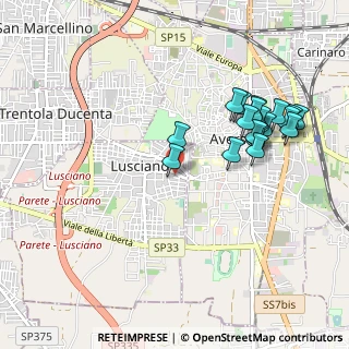Mappa Via Caduti in Guerra, 81030 Lusciano CE, Italia (1.07421)