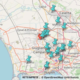 Mappa Via Caduti in Guerra, 81030 Lusciano CE, Italia (9.3675)