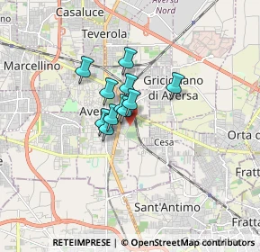Mappa Via E. Fermi, 81031 Aversa CE, Italia (0.98636)