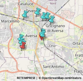 Mappa Via E. Fermi, 81031 Aversa CE, Italia (1.82636)