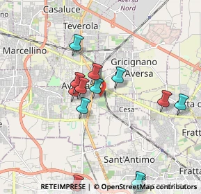 Mappa Via E. Fermi, 81031 Aversa CE, Italia (2.24429)