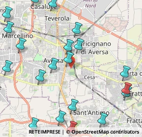 Mappa Via E. Fermi, 81031 Aversa CE, Italia (3.0085)