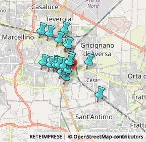 Mappa Via E. Fermi, 81031 Aversa CE, Italia (1.26421)