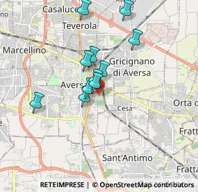 Mappa Via E. Fermi, 81031 Aversa CE, Italia (1.53545)