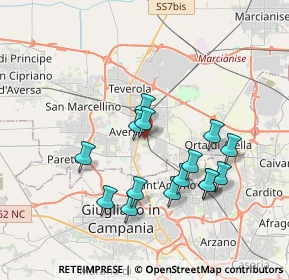 Mappa Via E. Fermi, 81031 Aversa CE, Italia (3.67267)