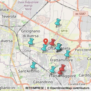 Mappa Via Giovanni Falcone, 81030 Succivo CE, Italia (2.03667)
