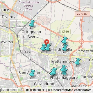 Mappa Via Giovanni Falcone, 81030 Succivo CE, Italia (2.47909)