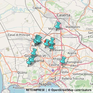 Mappa Via Garcia Lorca Federico, 81030 Succivo CE, Italia (5.44462)