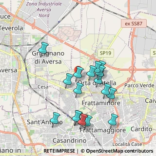 Mappa Via Garcia Lorca Federico, 81030 Succivo CE, Italia (1.95882)