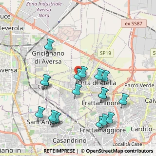 Mappa Via Garcia Lorca Federico, 81030 Succivo CE, Italia (2.32667)