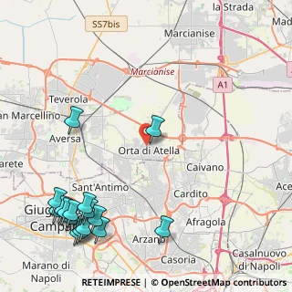 Mappa Via S. Caterina, 81030 Orta di Atella CE, Italia (6.57)
