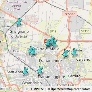 Mappa Via S. Caterina, 81030 Orta di Atella CE, Italia (1.89455)