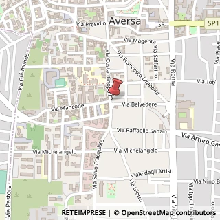 Mappa Via Costantinopoli, 3, 81031 Aversa, Caserta (Campania)