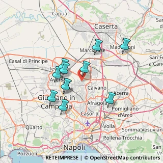 Mappa Via Raffaello Sanzio, 81030 Orta di Atella CE, Italia (6.46)