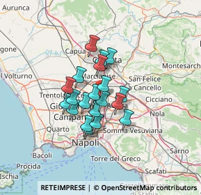 Mappa SS 87 Km 14, 80023 Caivano NA, Italia (9.6865)