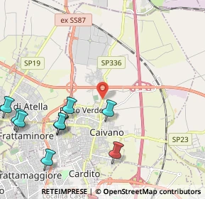 Mappa SS 87 Km 14, 80023 Caivano NA, Italia (3.33)