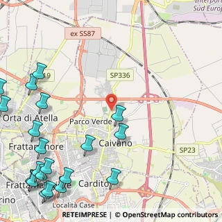 Mappa SS 87 Km 14, 80023 Caivano NA, Italia (3.6995)