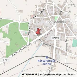 Mappa Via De Gasperi, 1, 80030 Roccarainola, Napoli (Campania)