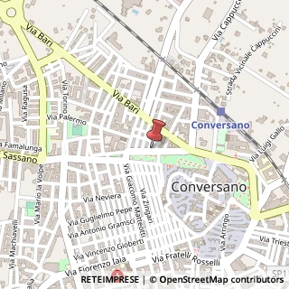 Mappa Via della Vittoria, 22, 70014 Conversano, Bari (Puglia)